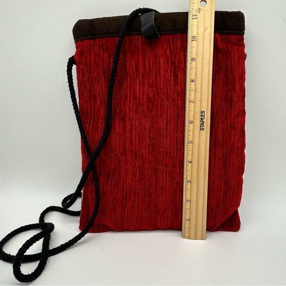 The Loom Alaska Tapestry Bag Native American Designs Hand Made Boho Red Blue - Picture 6 of 10